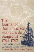 Book cover of The Journal of Don Francisco Saavedra de Sangronis 1780 - 1783 by PADRON, Francisco Morales (ed.)